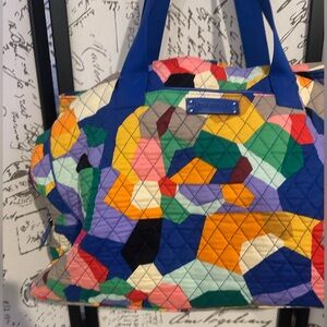 Vera Bradley Colorful Geometric large  diaper bag